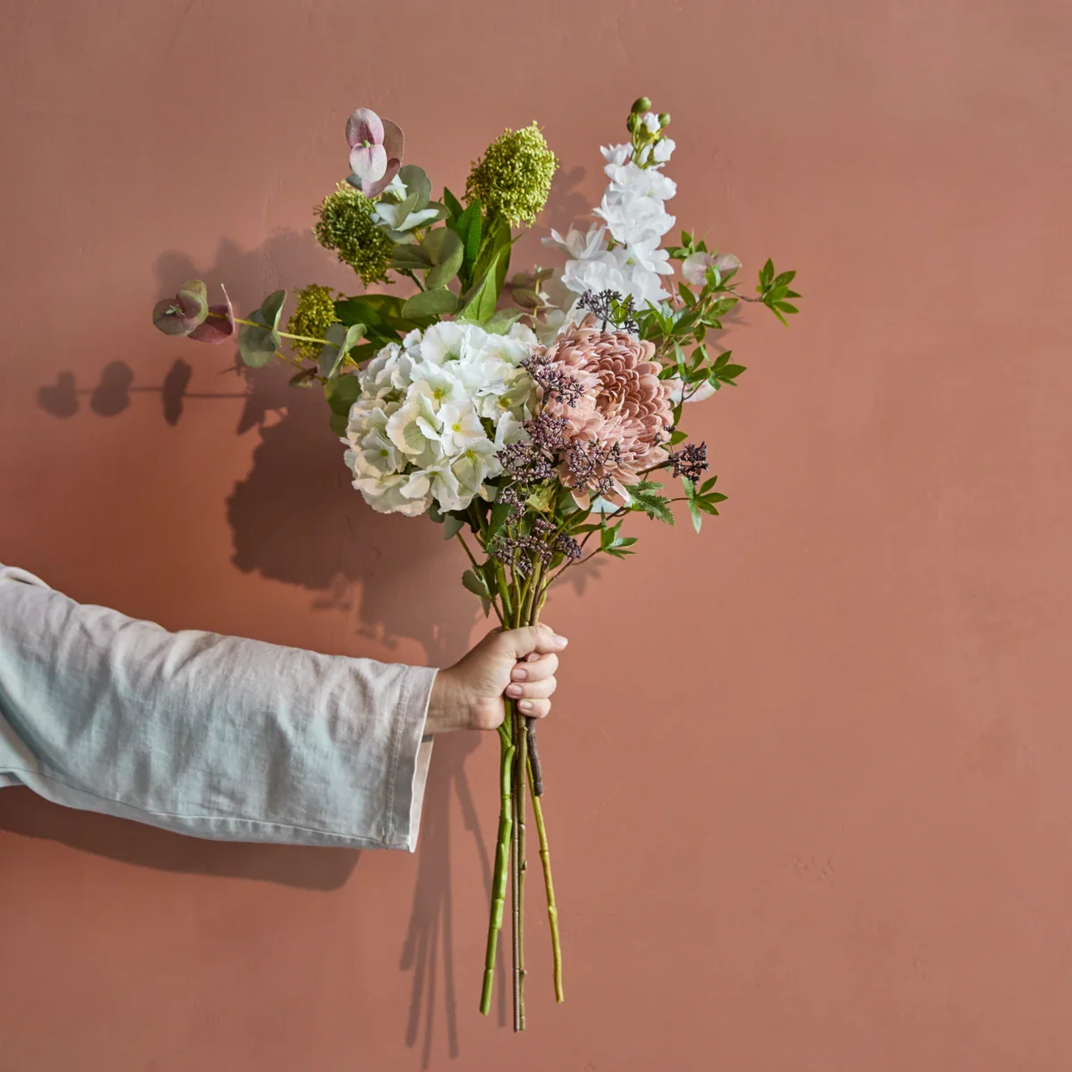 Artificial bouquet, HDWild cream, Multi - Image 2