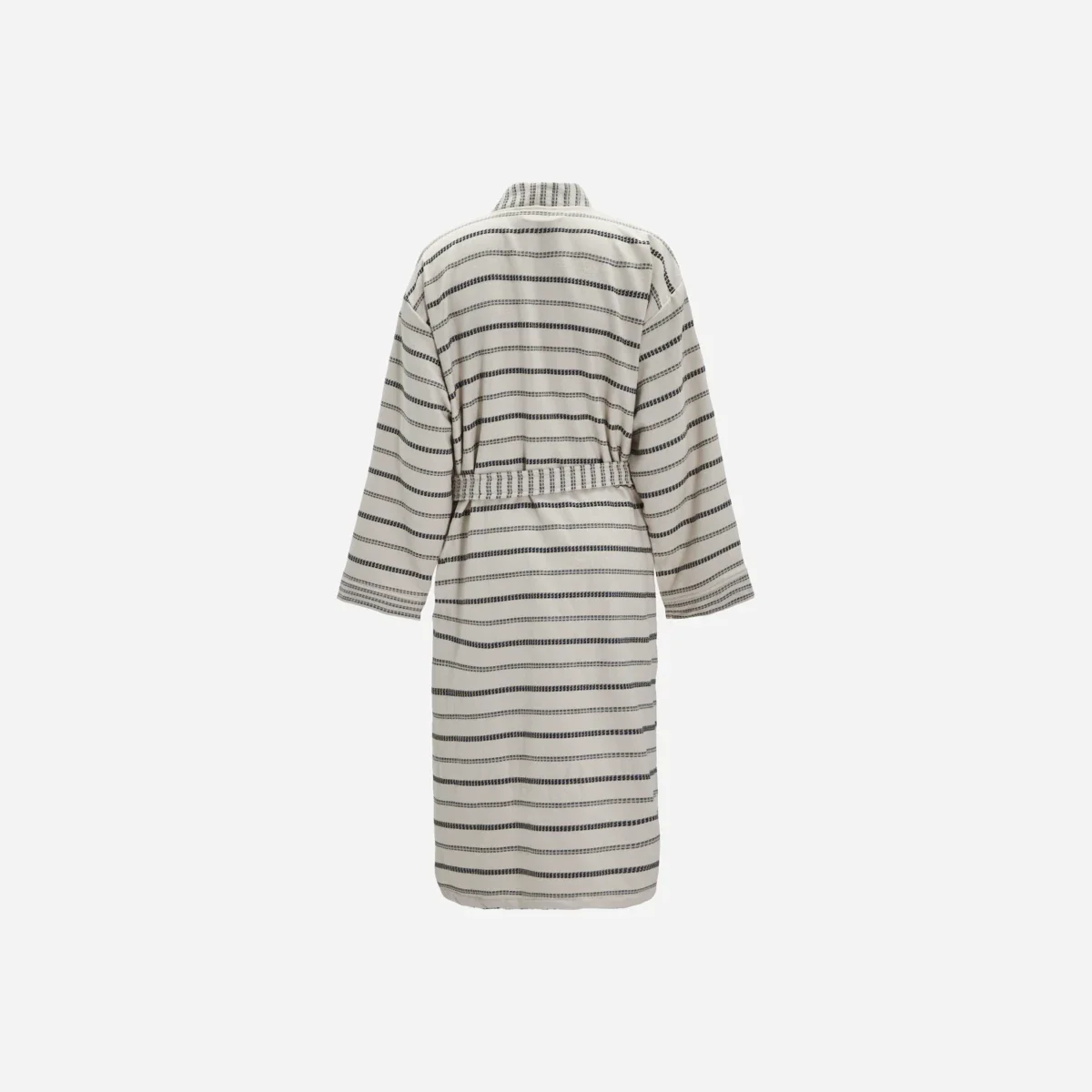 Bath robe, MKTrue L/XL, Off-white, Black - Image 3
