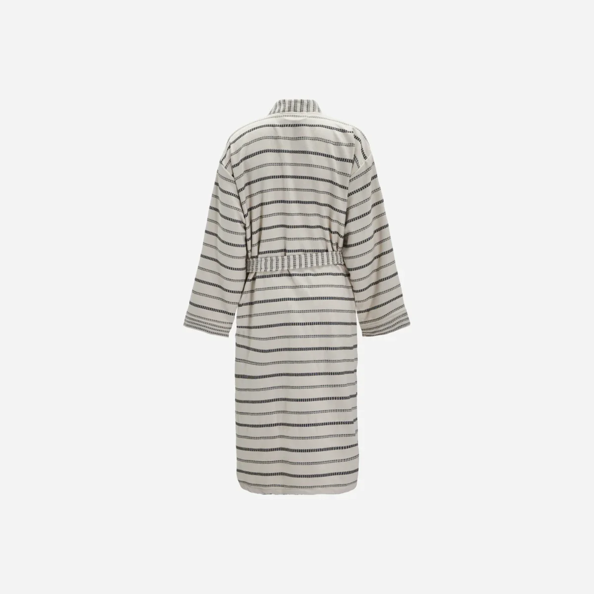 Bath robe, MKTrue S/M, Off-white, Black - Image 3