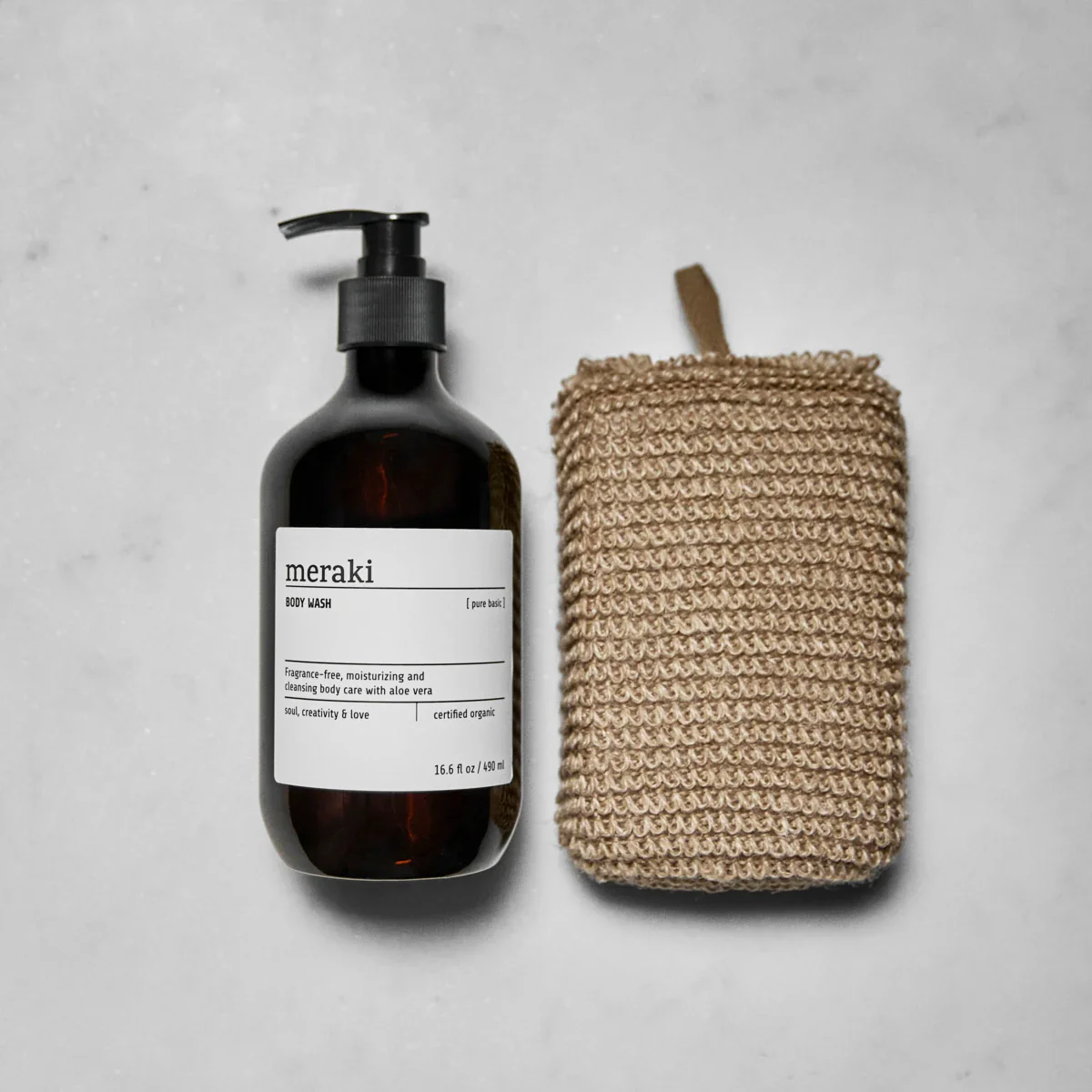 Body wash, Pure Basic, 490 ml - Image 2