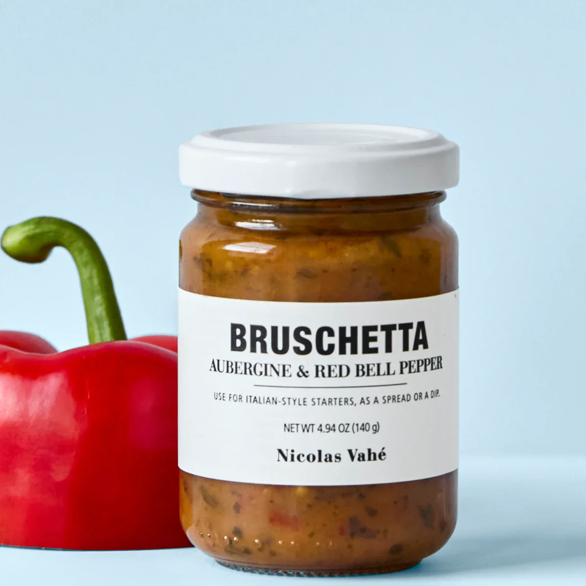 Bruschetta, aubergine & red bell pepper - Image 2