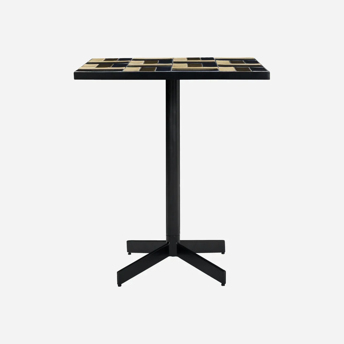 Cafe bord, HDGeometric, Brun;Blå