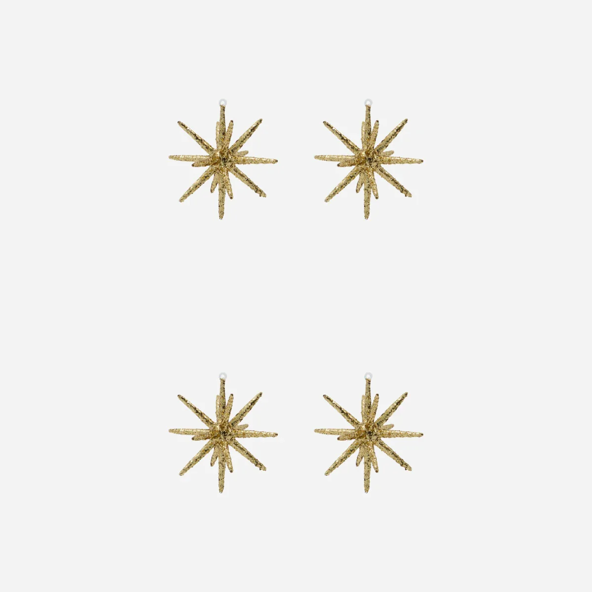 Julepynt, HDSpike, Brun m. glimmer
