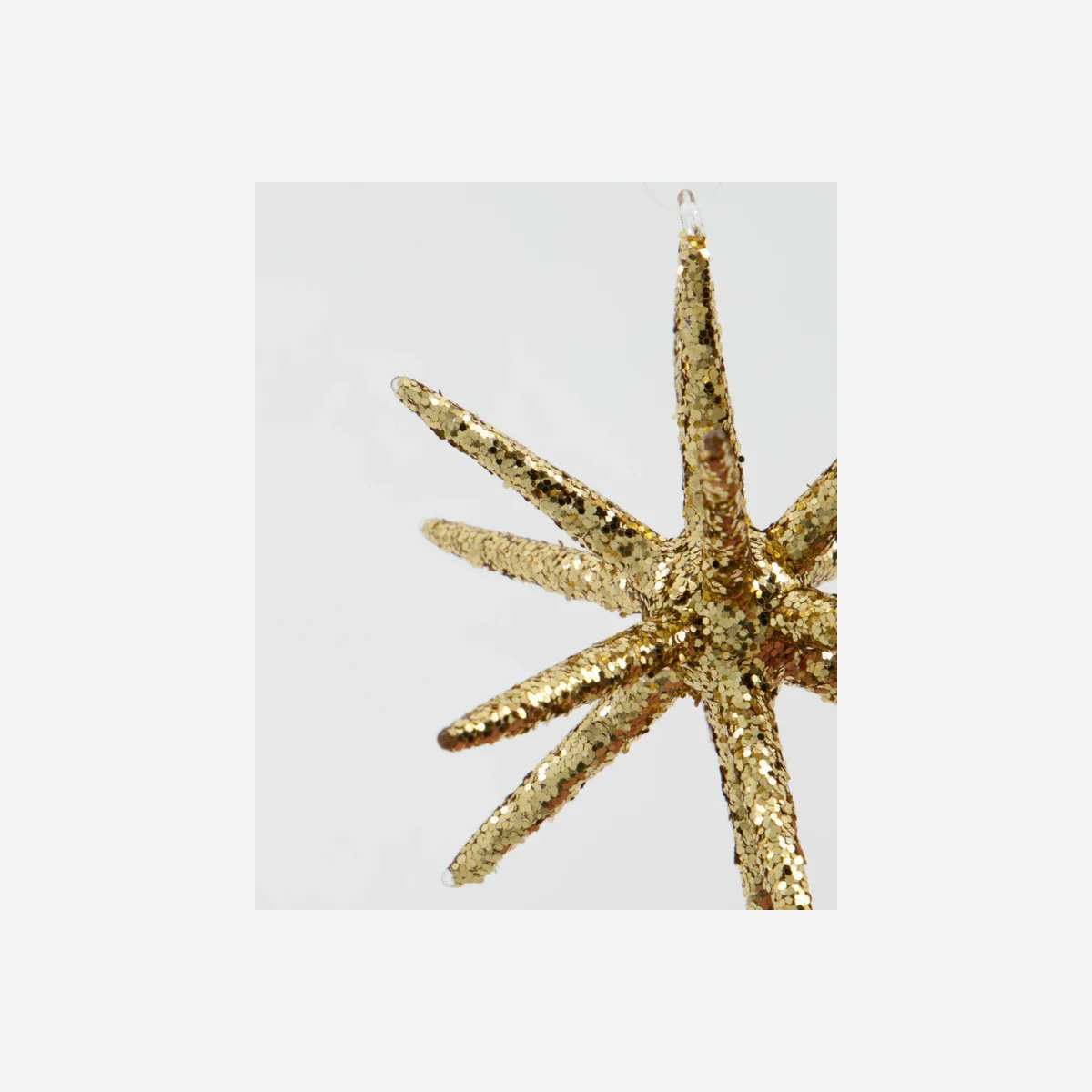 Julepynt, HDSpike, Brun m. glimmer - Image 4