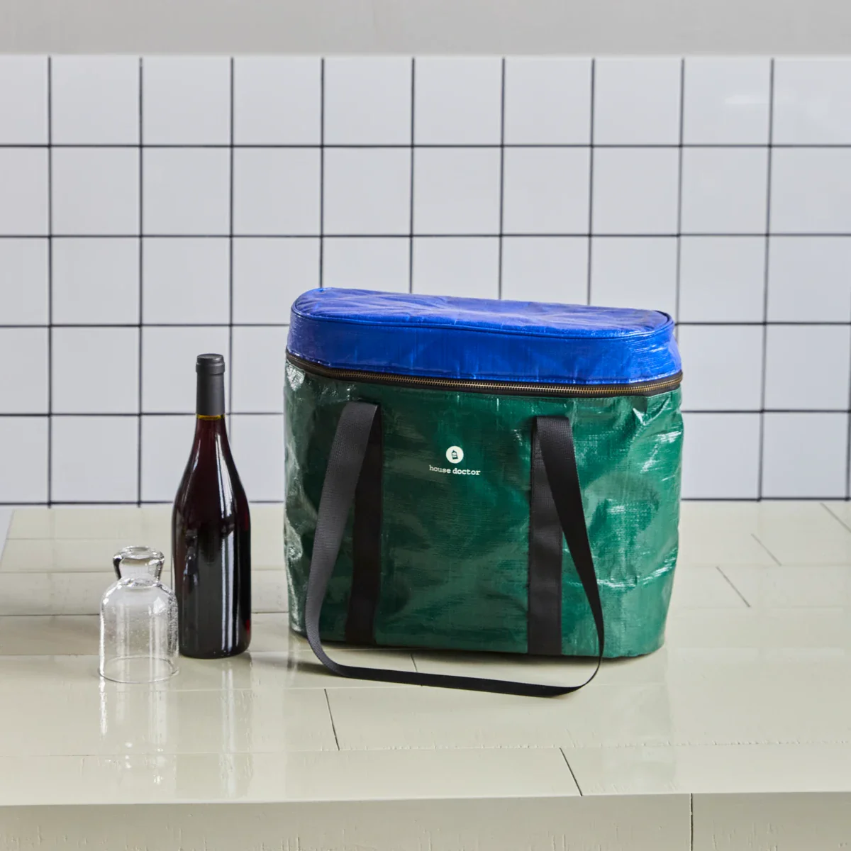 Køletaske, HDPicnic, Mørkegrøn, Blå - Image 2