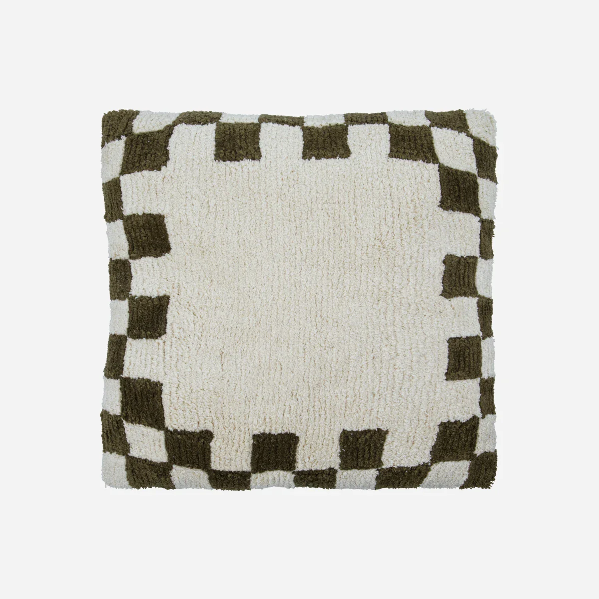 Pudebetræk, HDChess, Grøn;Råhvid