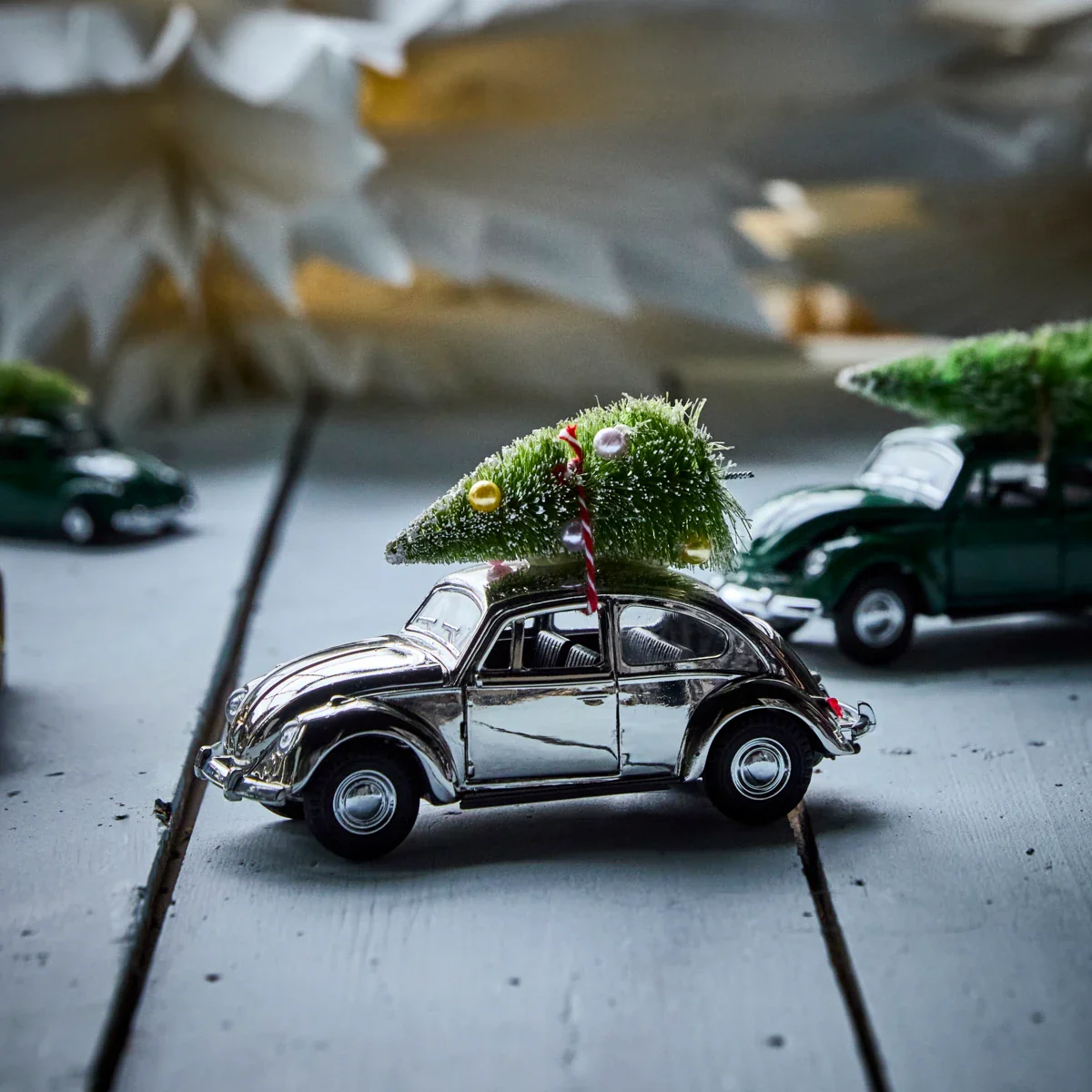Dekoration, HDXmas car, Sølv - Image 2