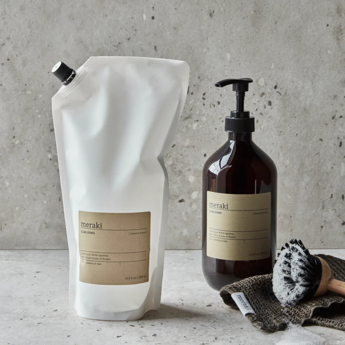 Opvaskemiddel, Blossom breeze refill - Image 2