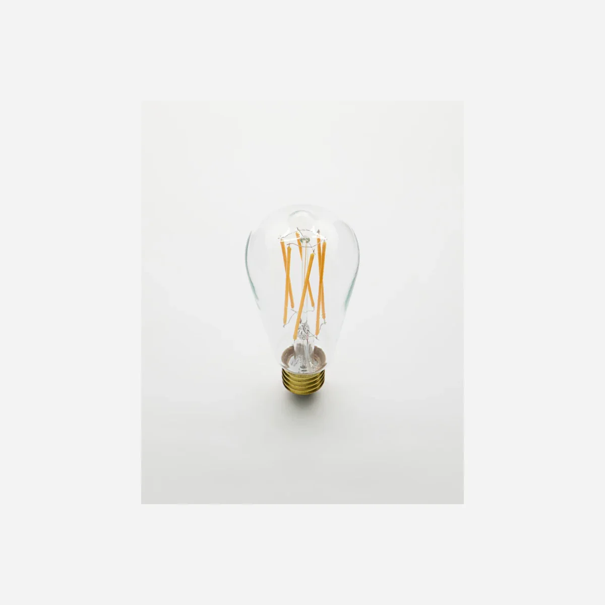 E27 LED pære, HDEdison, Klar - Image 4
