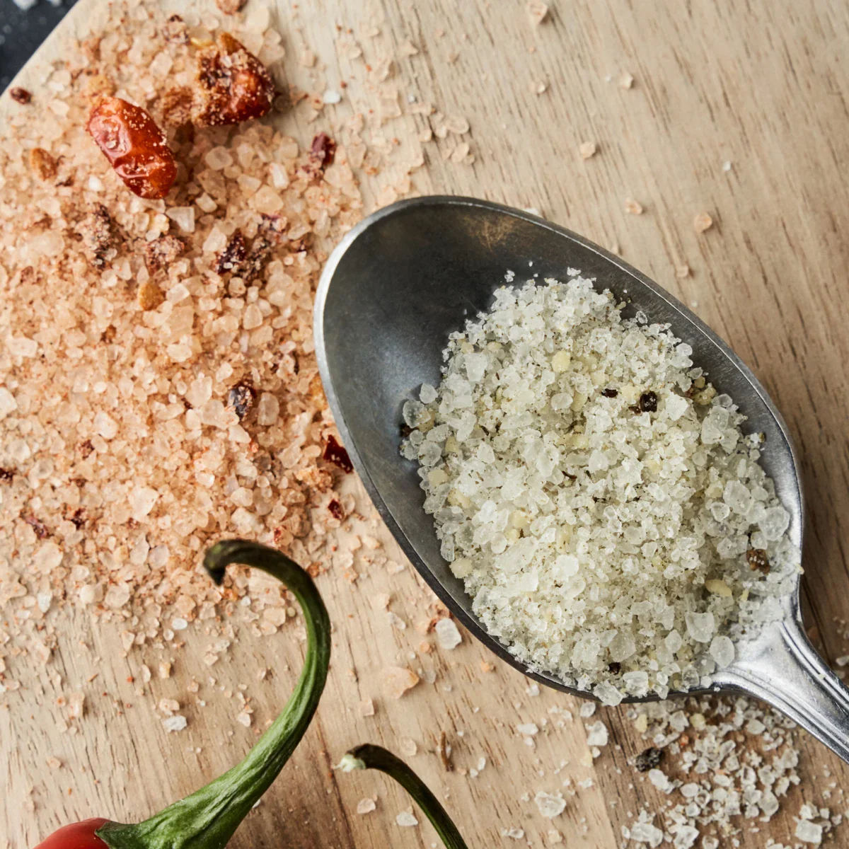 Gaveæske, Nicolas Vahé Parmesan & Basil salt & Chilli salt - Image 3