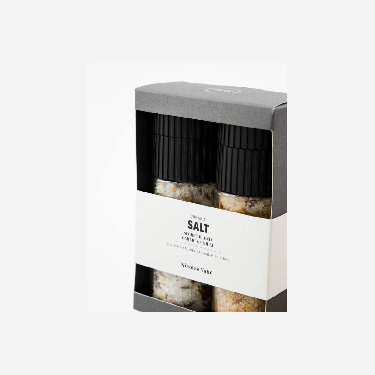 Gaveæske, Nicolas Vahé Organic Secret blend & Salt, Garlic & Chilli - Image 4