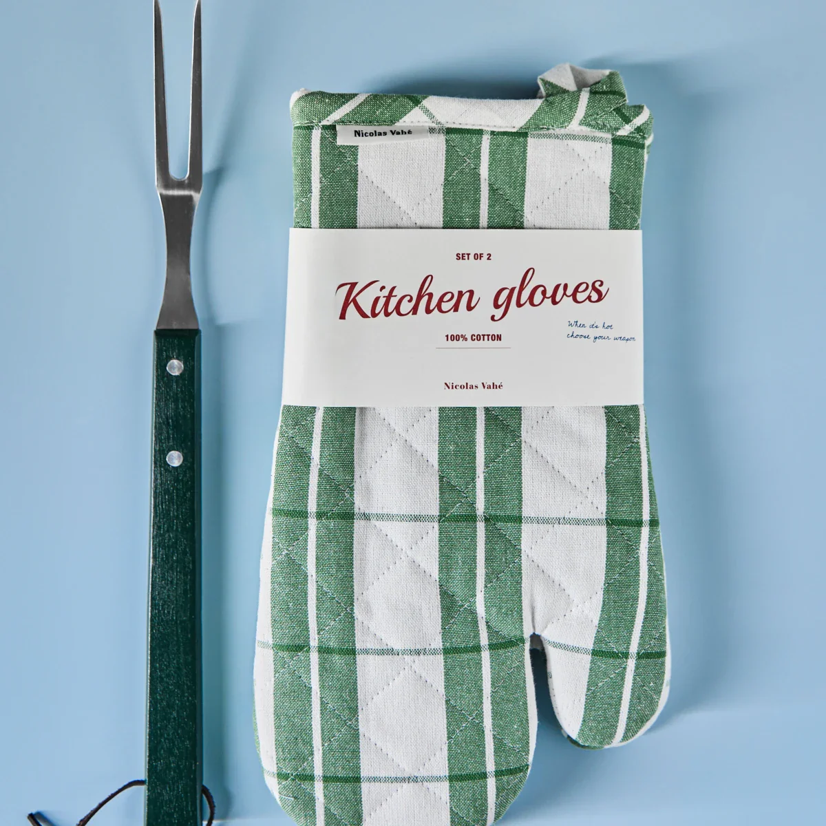 Kitchen glove, NVChef, Green - Image 2