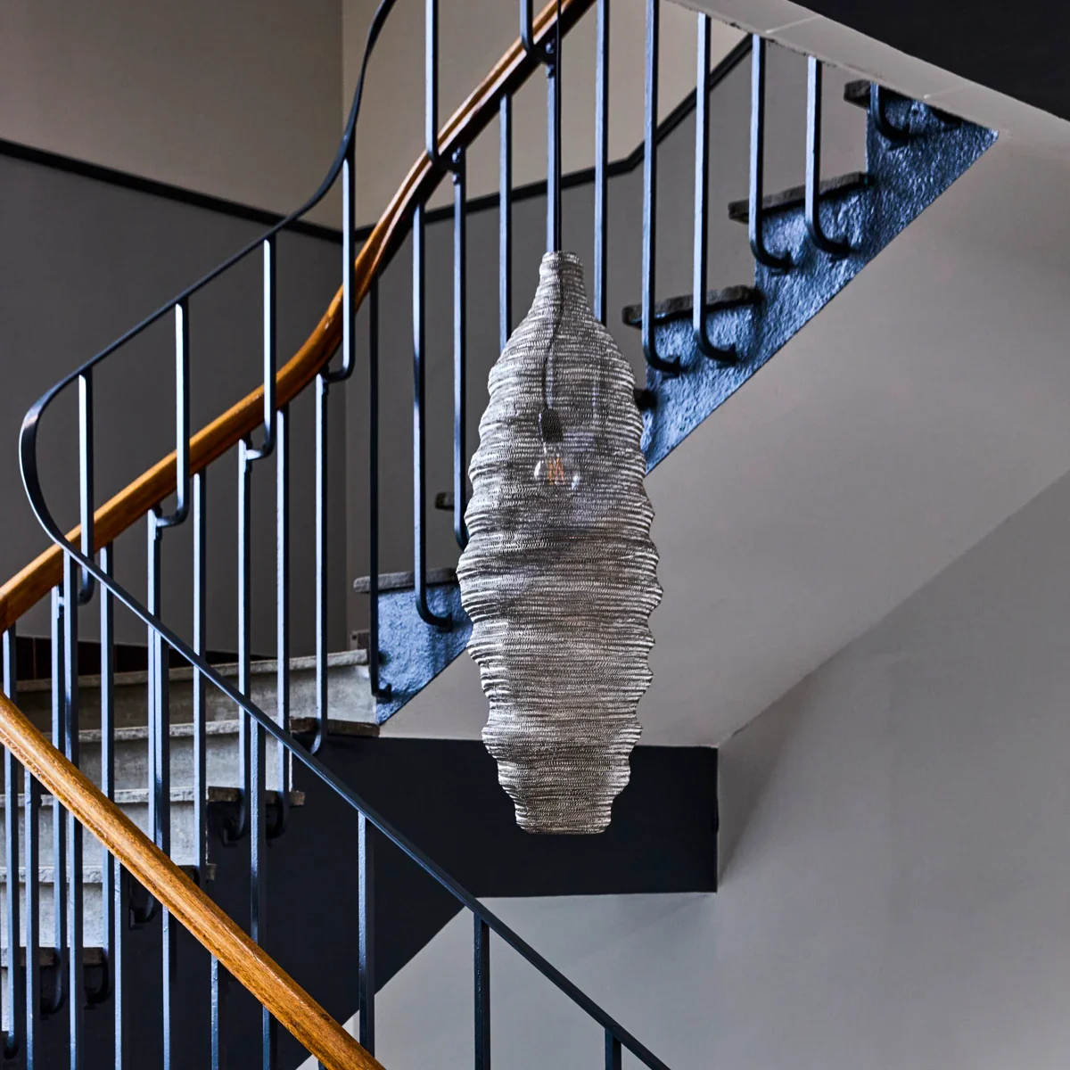 Lampe, HDMesh, Børstet sølvfinish - Image 2