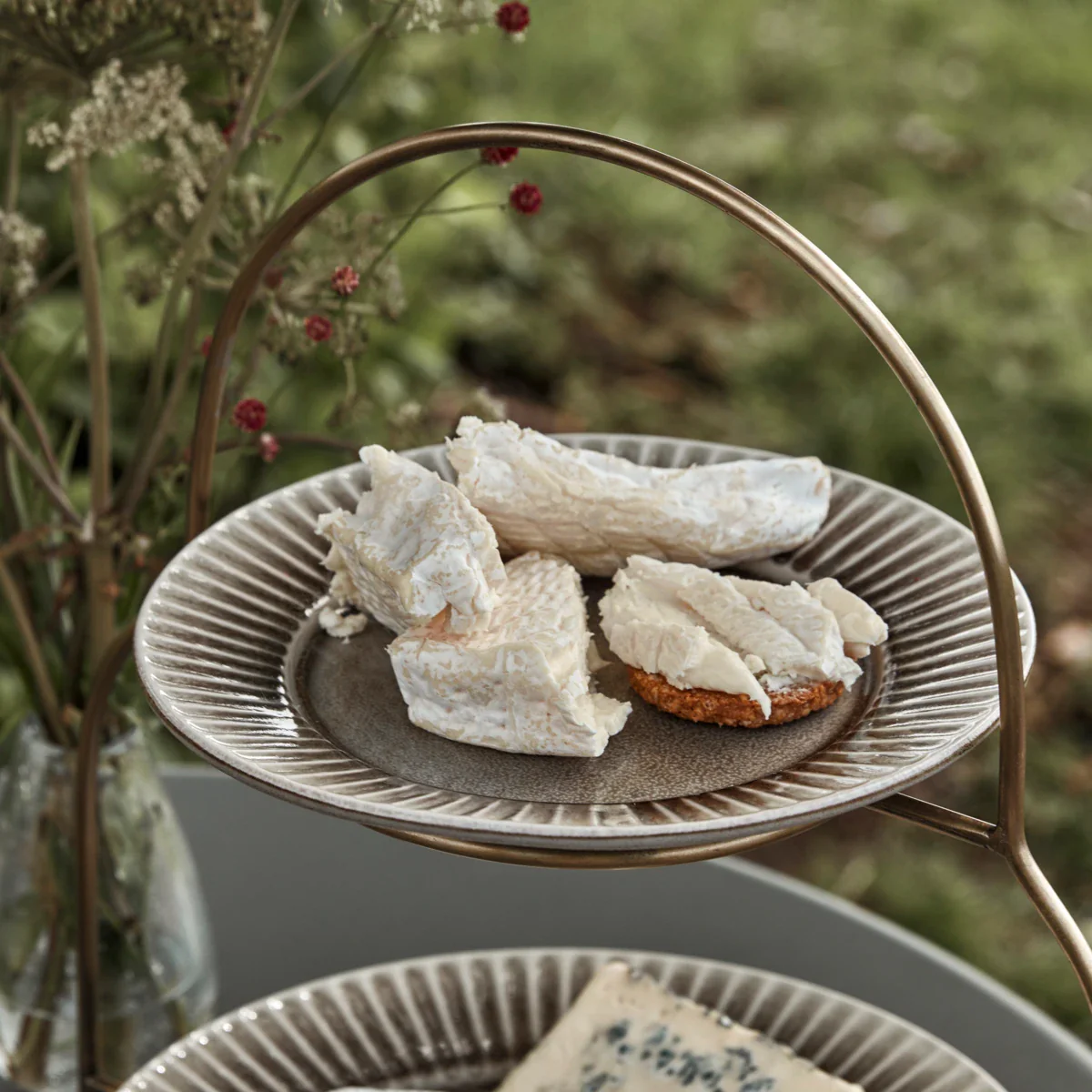 Frokosttallerken, HDPleat, Grå/Brun - Image 2