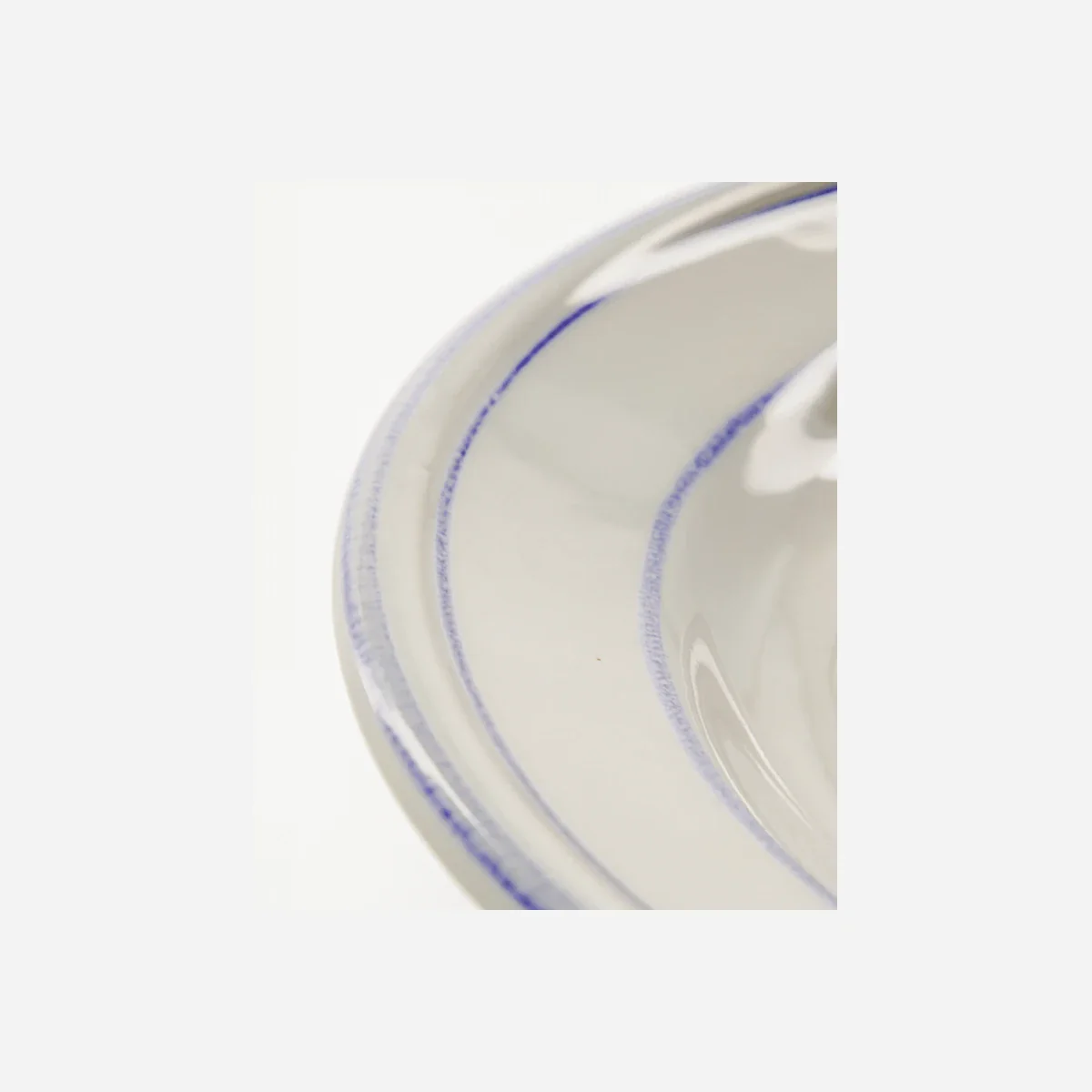 Lunch plate, NVBistro, Blue, White - Image 3