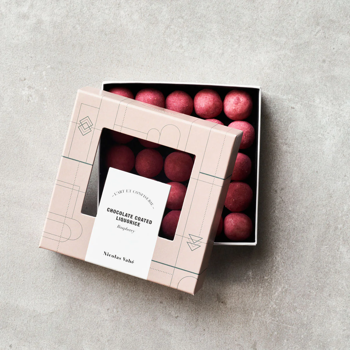 Chocolate coated liquorice, raspberry - Image 2