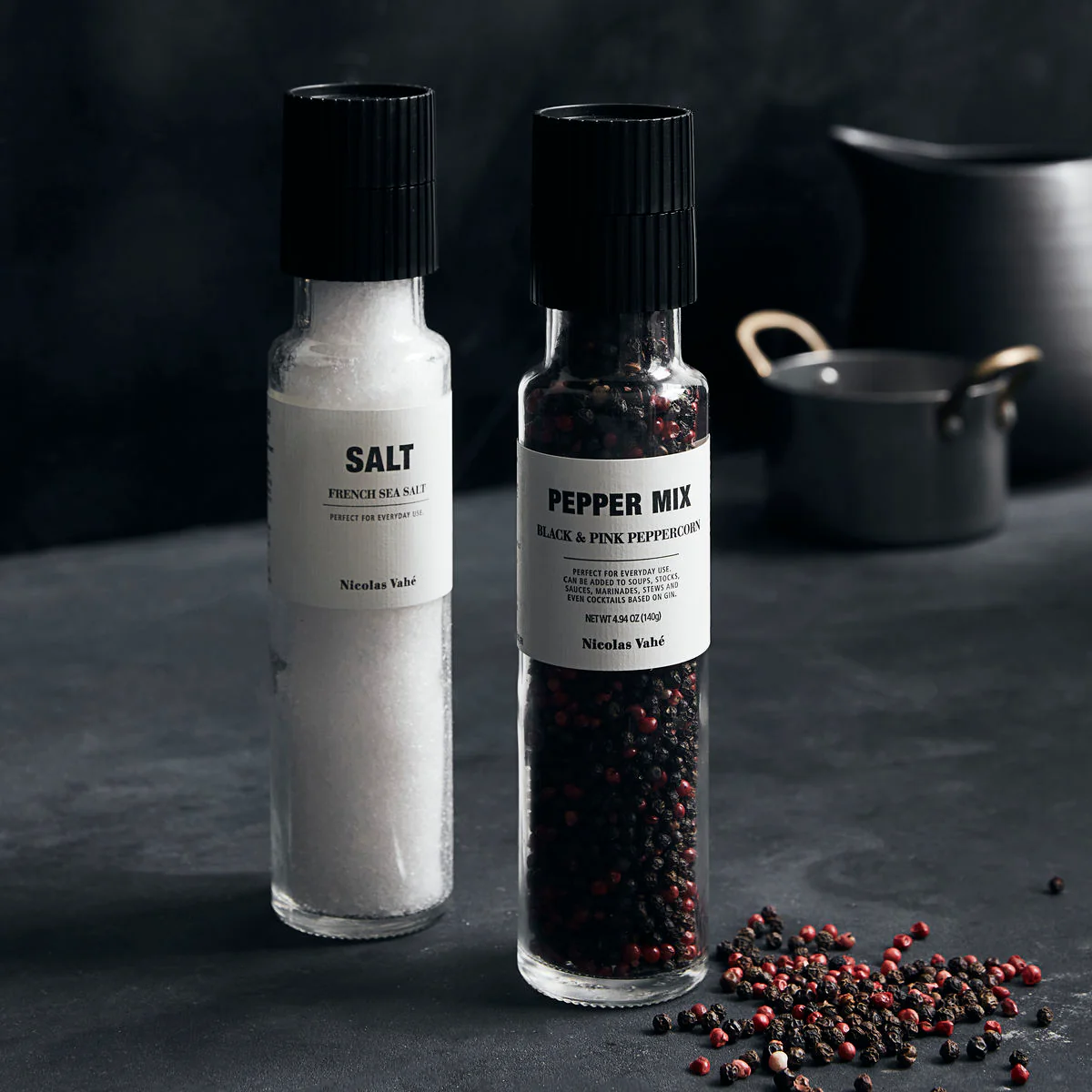 Gaveæske, Nicolas Vahé Everyday essentials - salt & pepper - Image 3