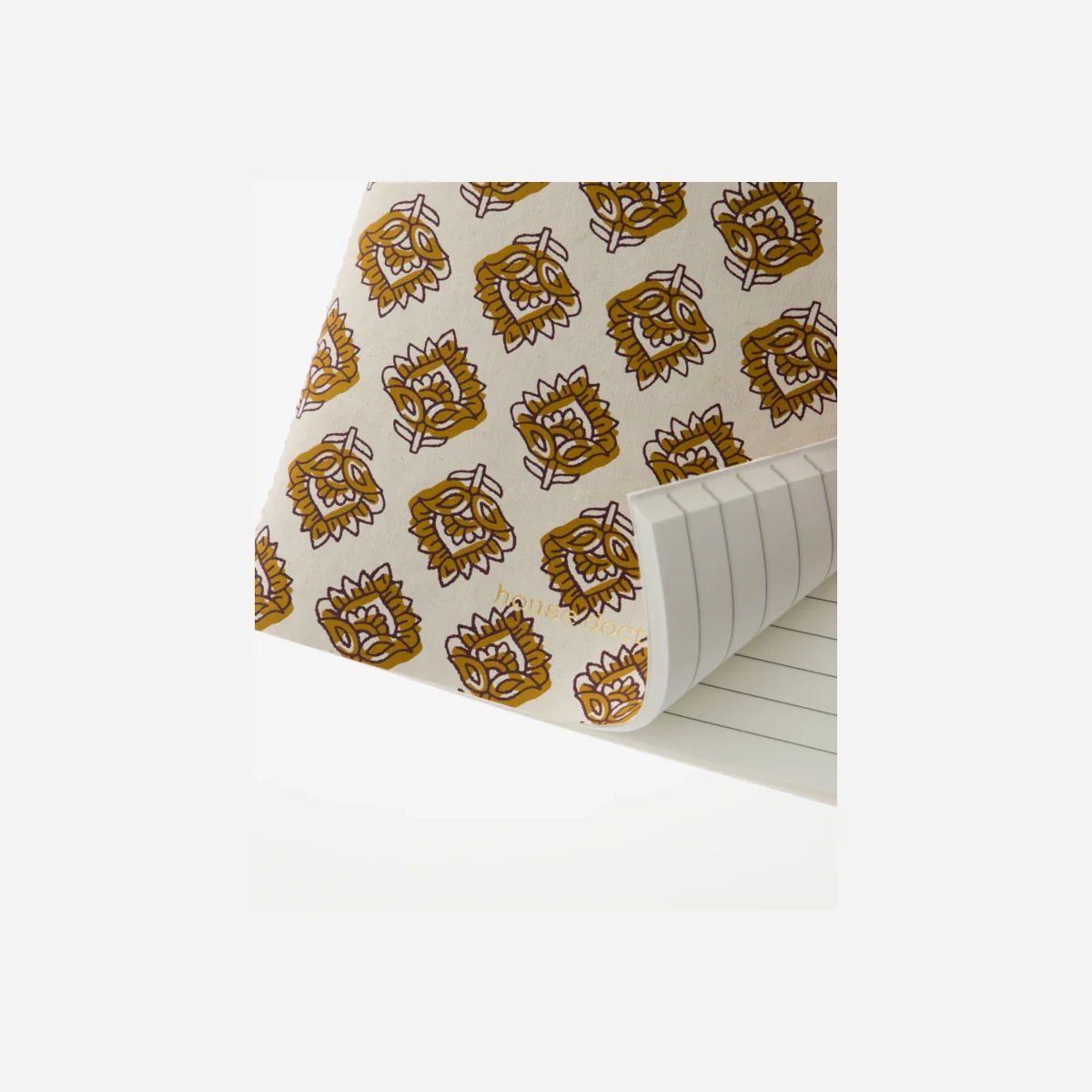 Notesbog, HDWrite, Beige/Burgundy/Orange - Image 4