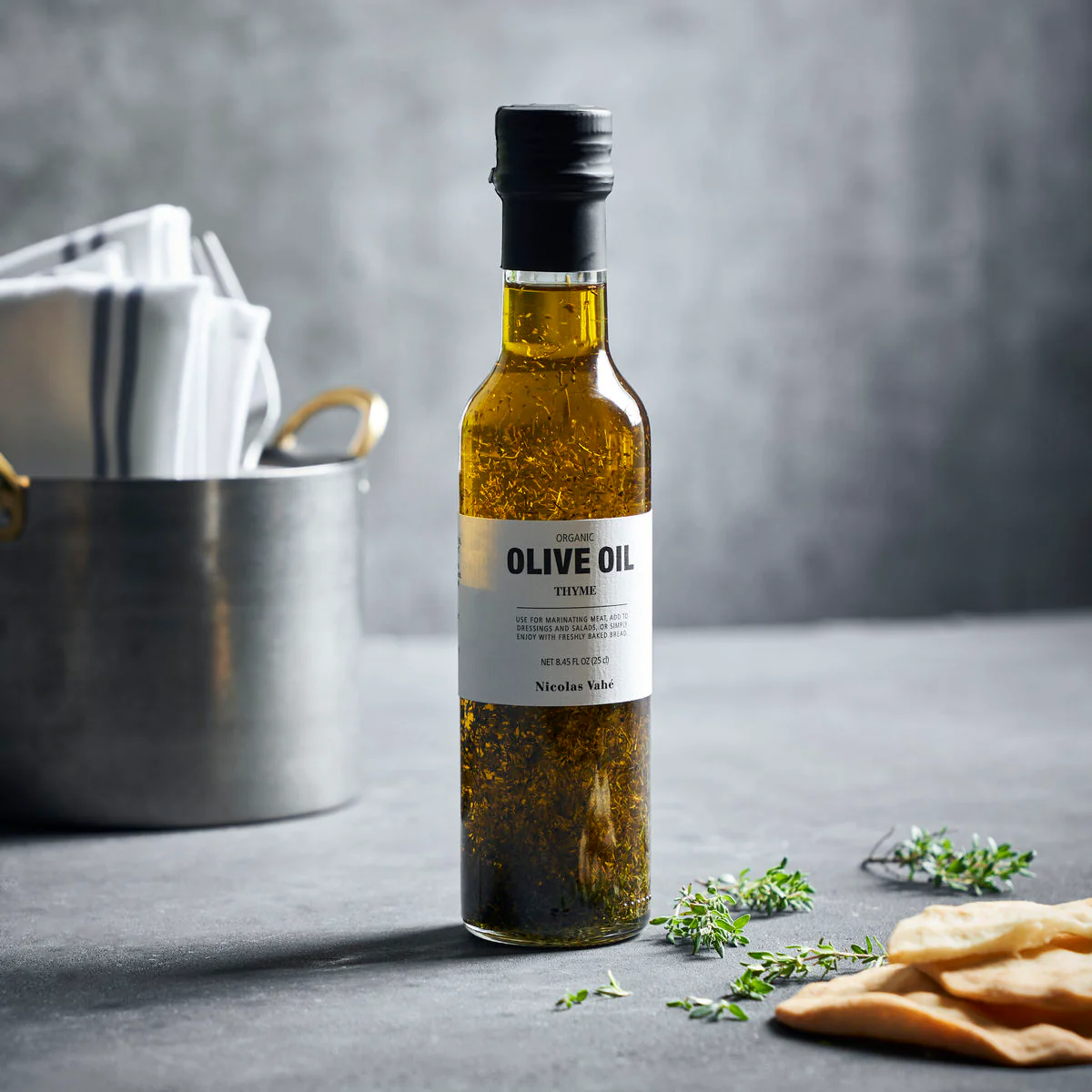 Organic olive oil with thyme - Image 2