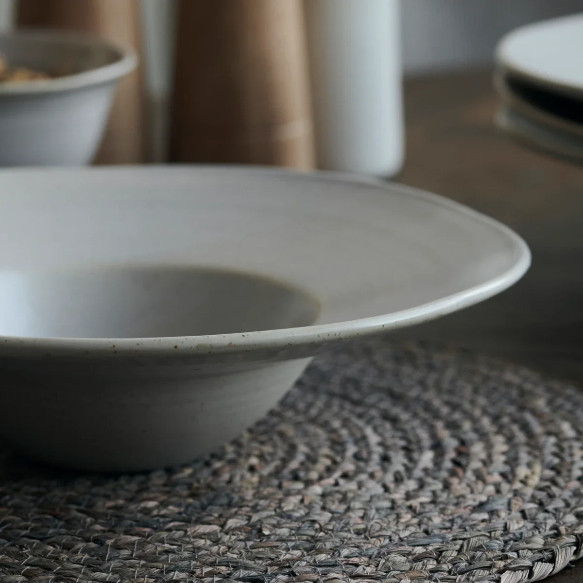 Pastatallerken, HDPion, Grå/Hvid - Image 3
