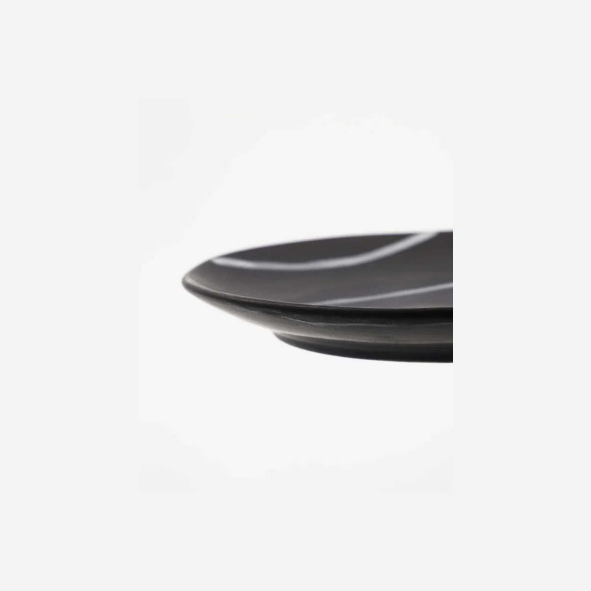 Tallerken, HDLine, Sort/Brun - Image 4