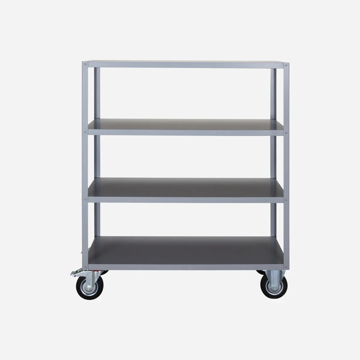 Reol m. 4 hjul, NVTrolley, Grå