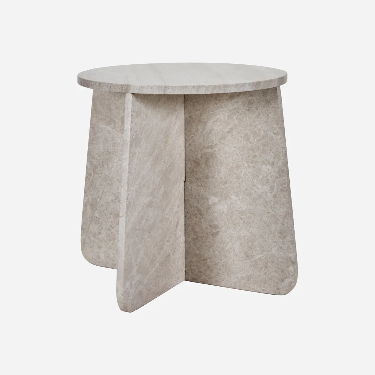 Sidebord, HDMarb, Beige - Image 4