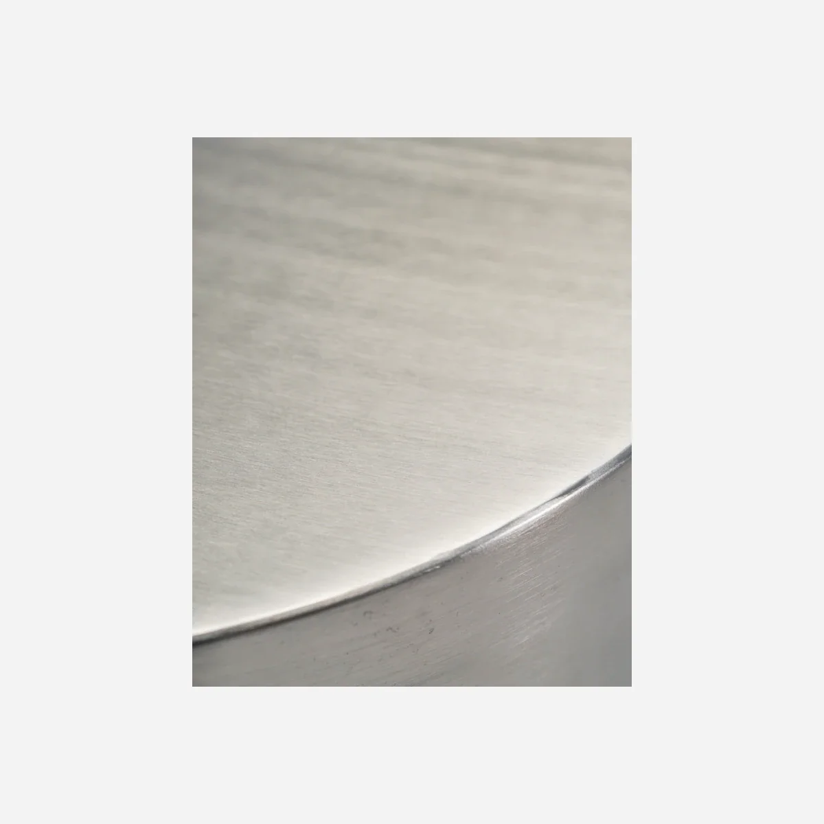 Sidebord, HDStep, Børstet sølvfinish - Image 3