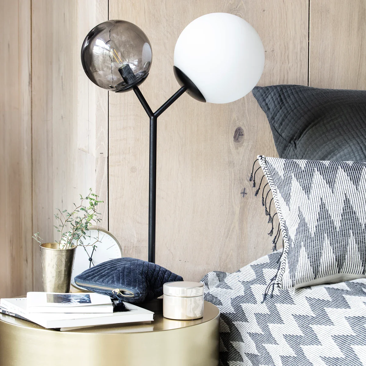 Bordlampe, HDTwice, Sort - Image 3