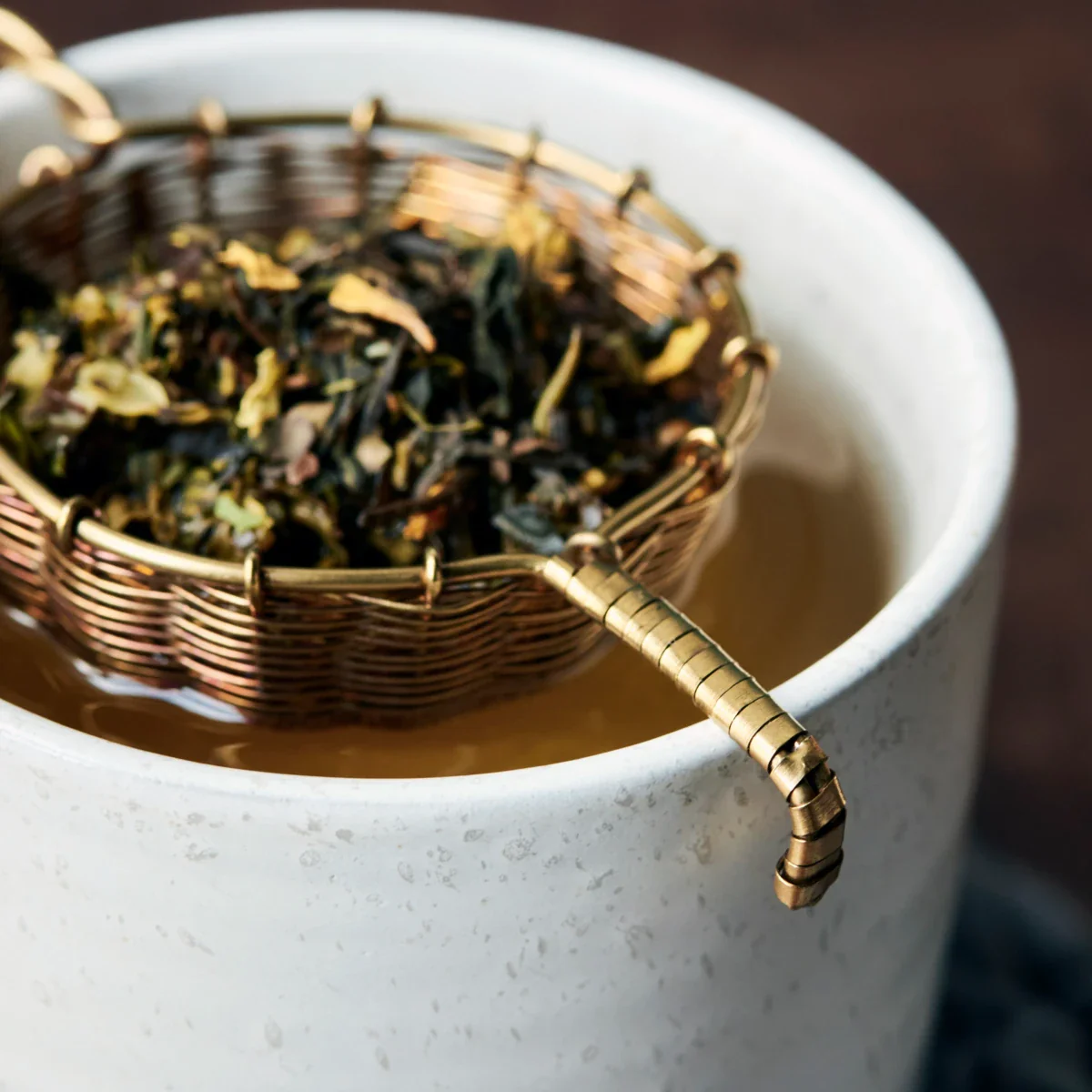 Tea strainer, NVPresentation, Gold - Image 3