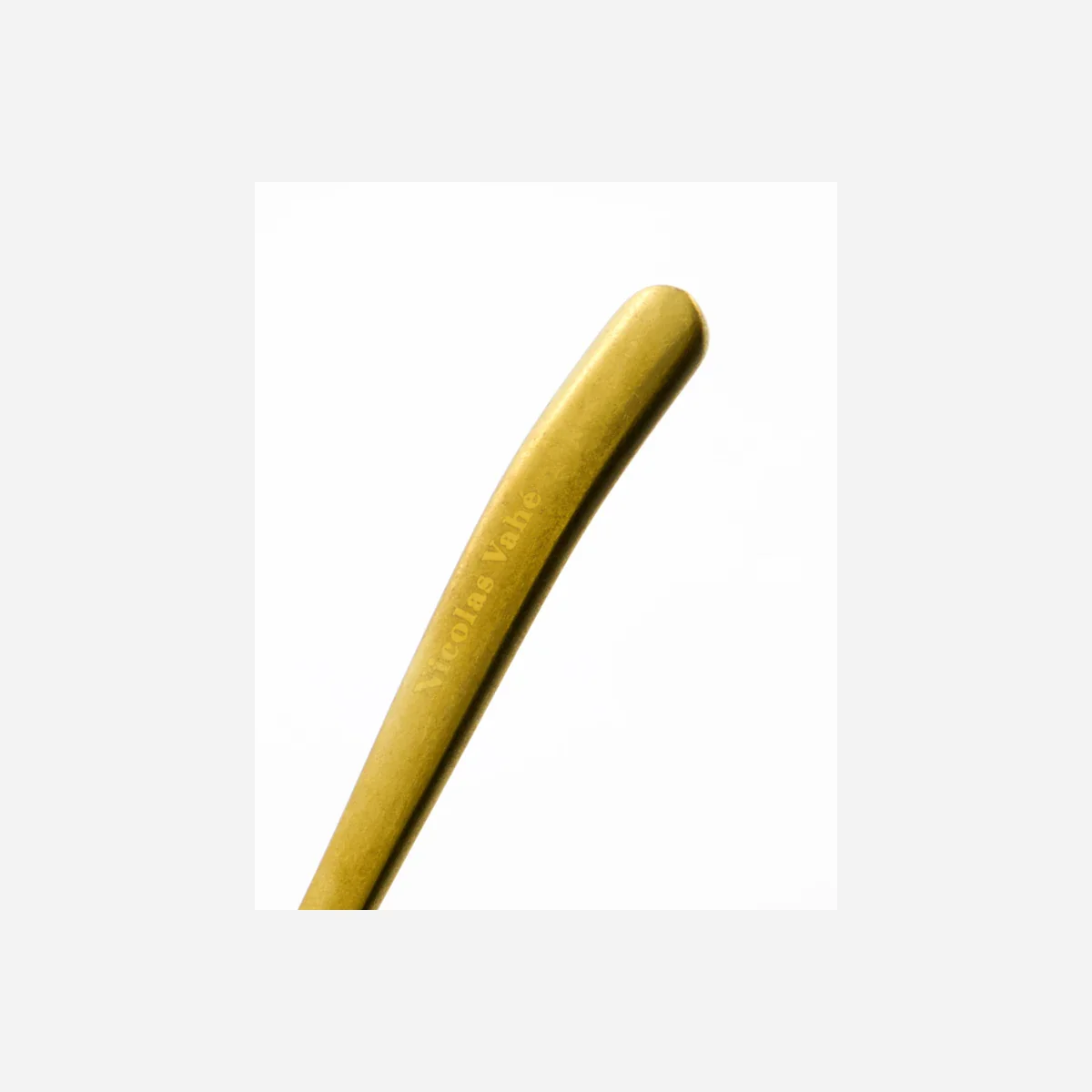 Teaspoon, NVSpoon, Antique gold finish - Image 4