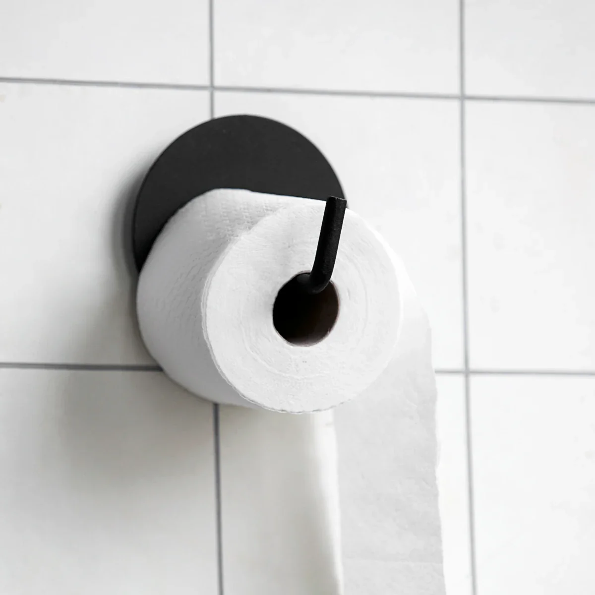 Toiletpapirholder, HDText, Sort - Image 3