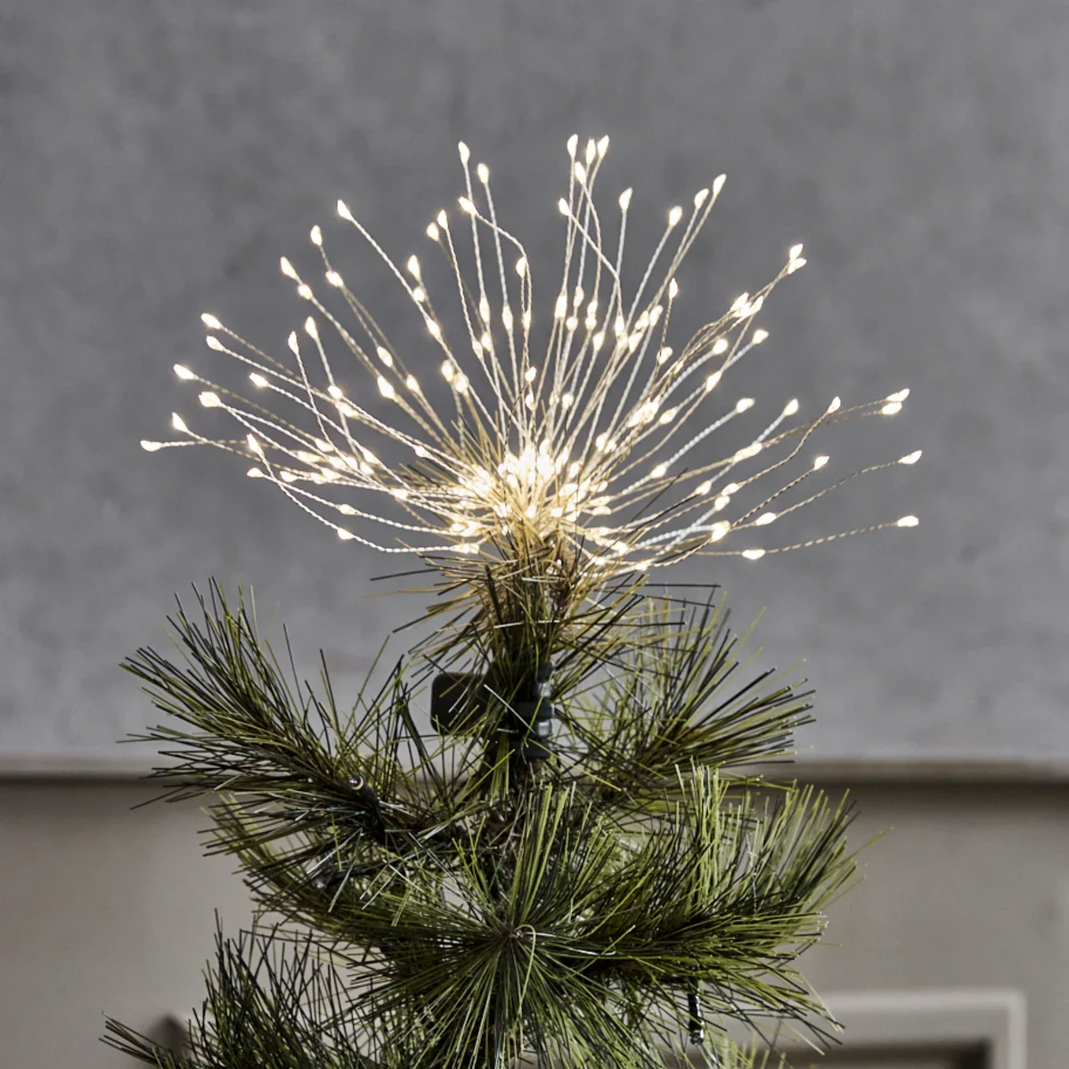 Top star w. LED, HDGlow, Sølv finish - Image 3