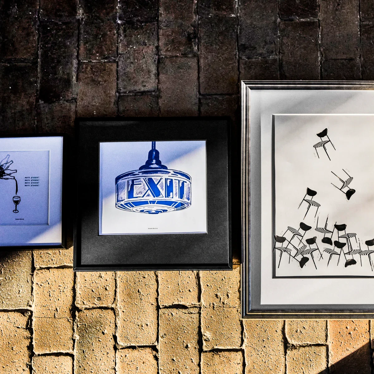 Wall art, HDExit, Mørkeblå - Image 2