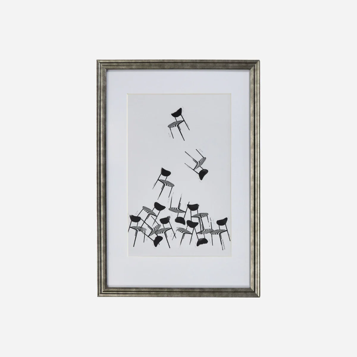 Wall art, HDInco, Sort