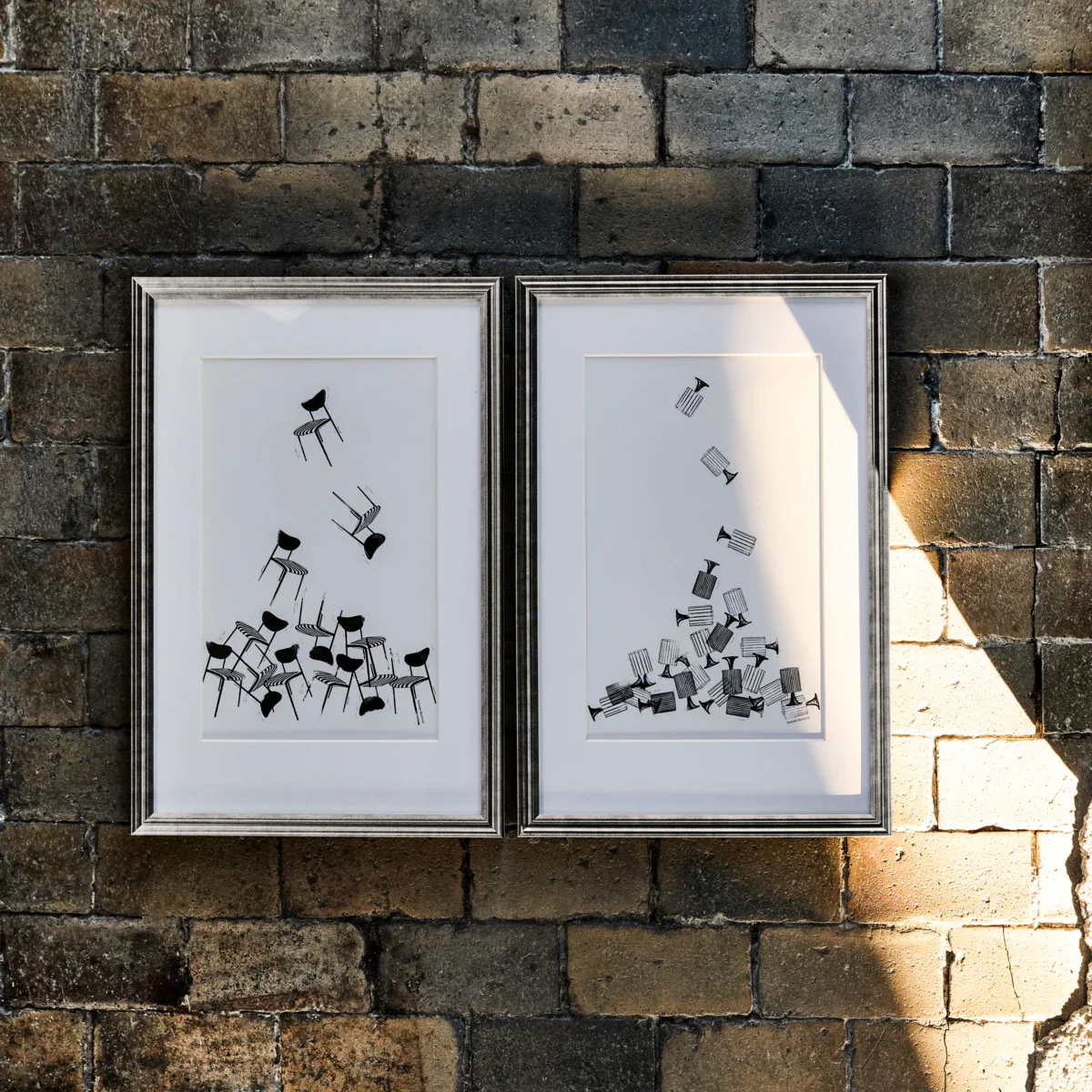 Wall art, HDInco, Sort - Image 2
