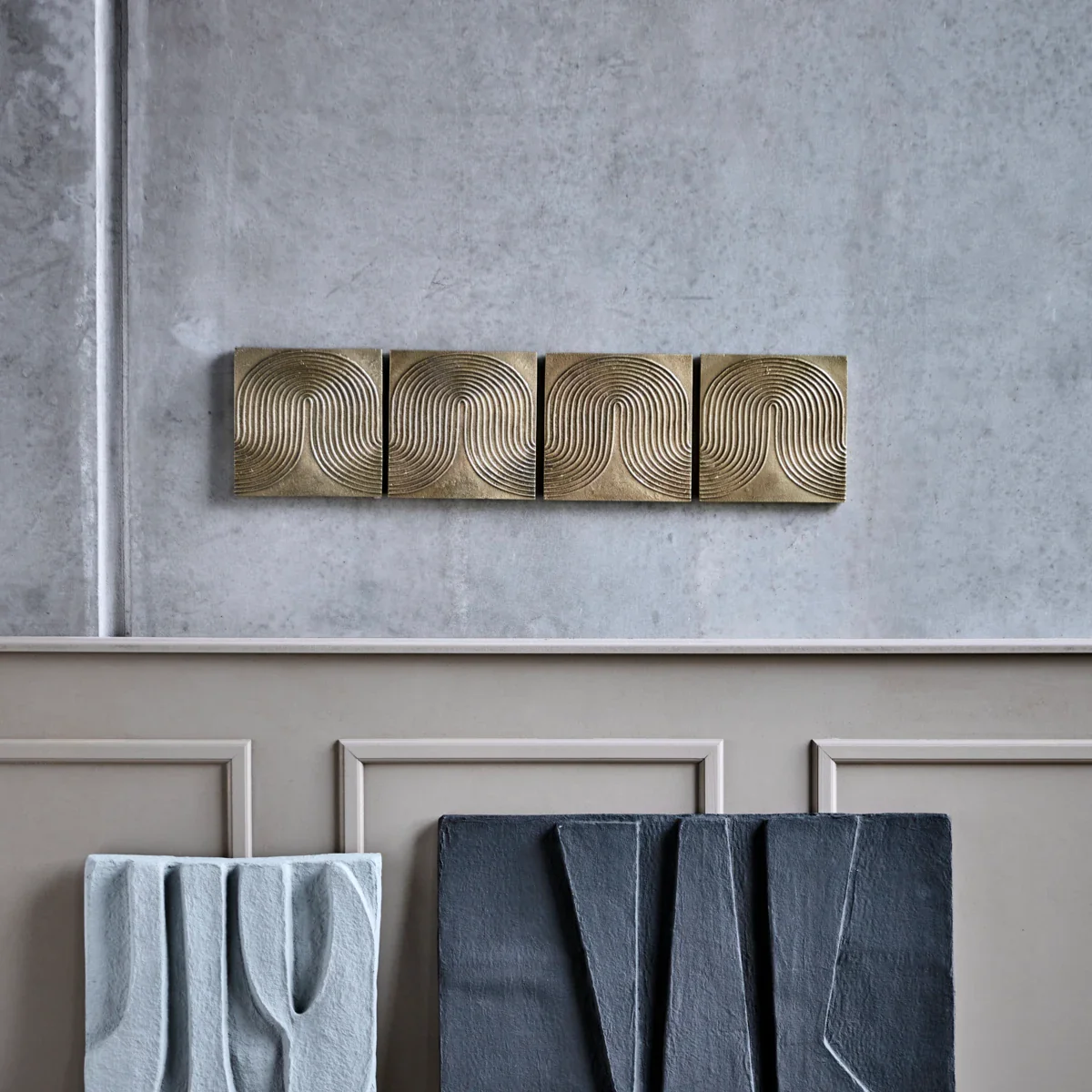 Wall art, HDList, Antik guld finish - Image 2