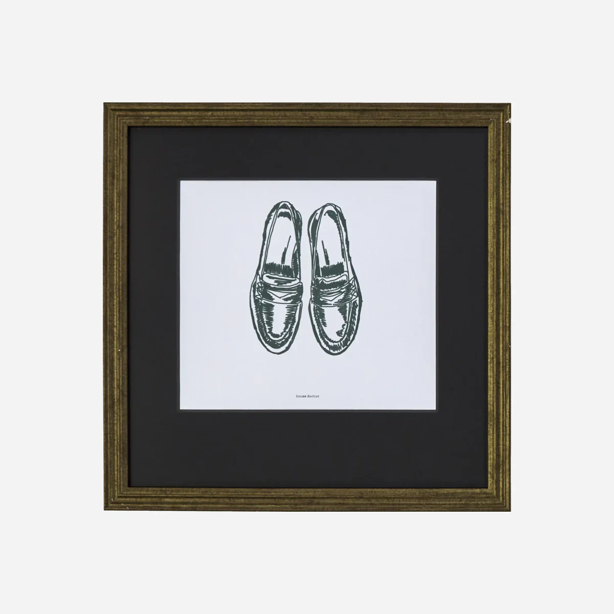 Wall art, HDShoe, Mørkegrøn